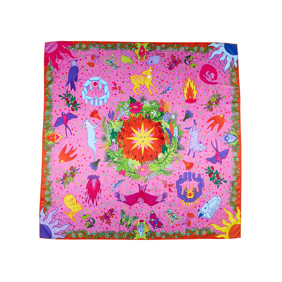 Summer Solstice Knot Wrap