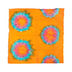Orange Tie-Dye Lokta Wrap