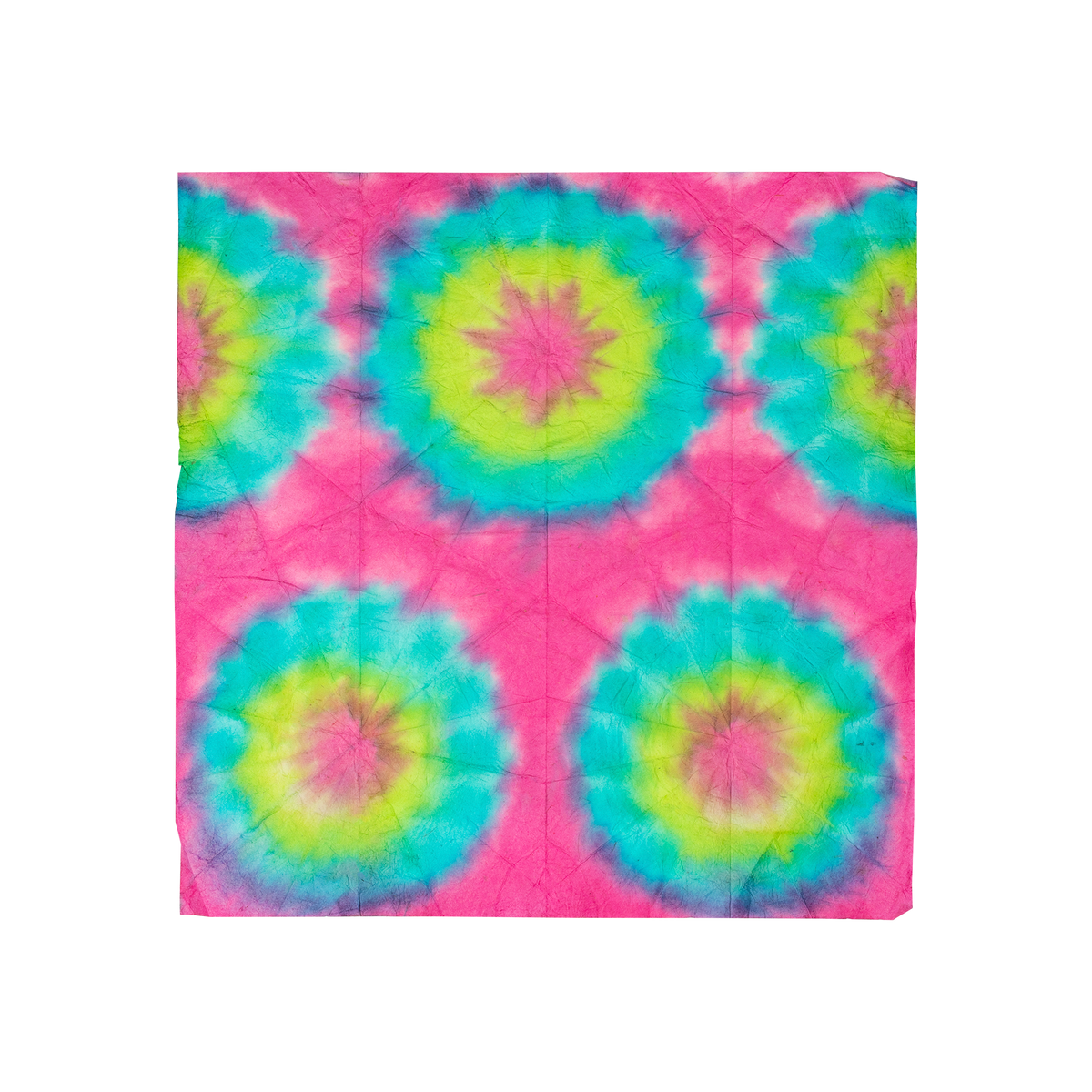 Pink Tie-Dye Lokta Wrap