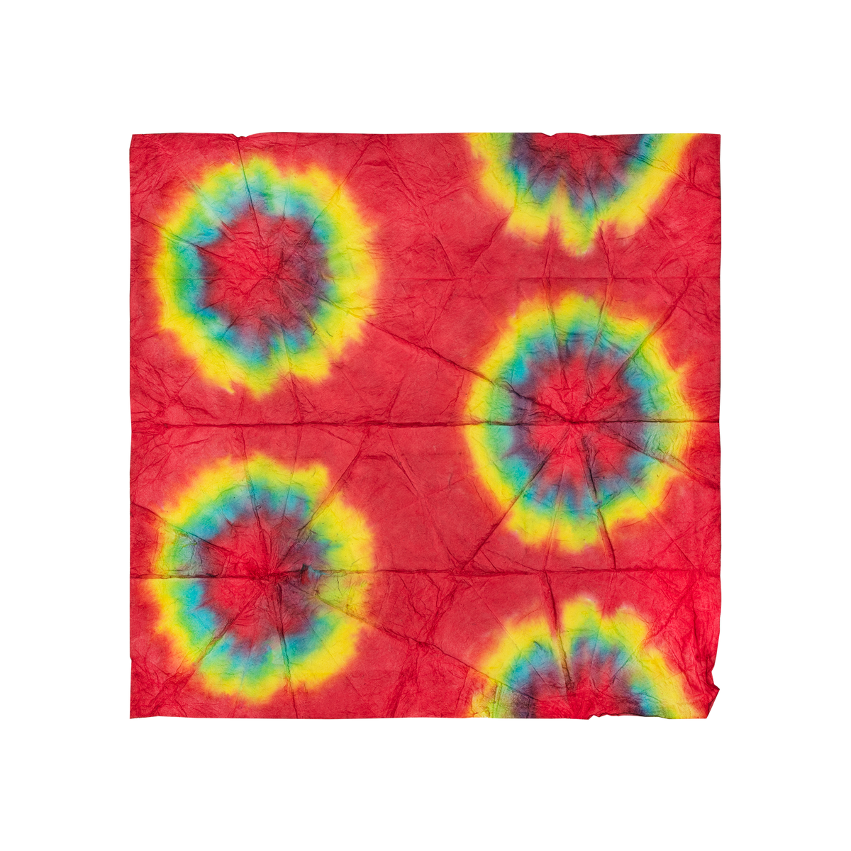 Red Tie-Dye Lokta Wrap